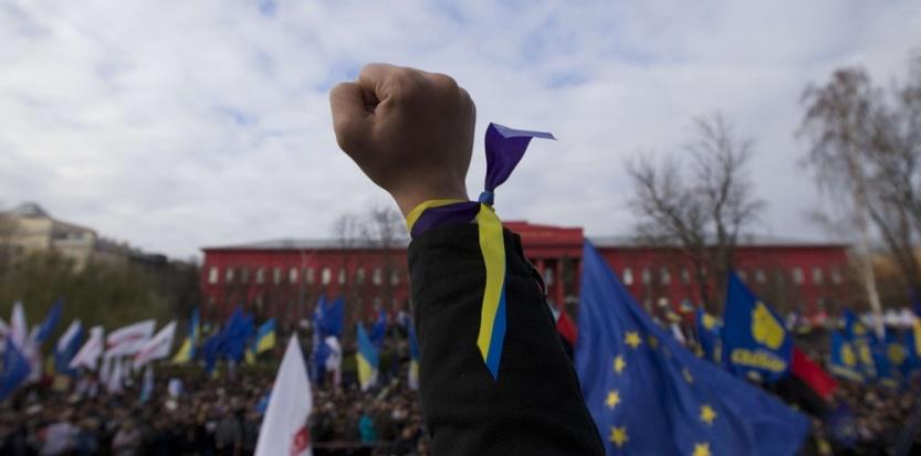 Ukraine Manifestants