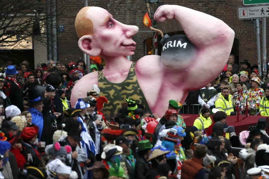 Char russe au carnaval de Düsseldorf 2014