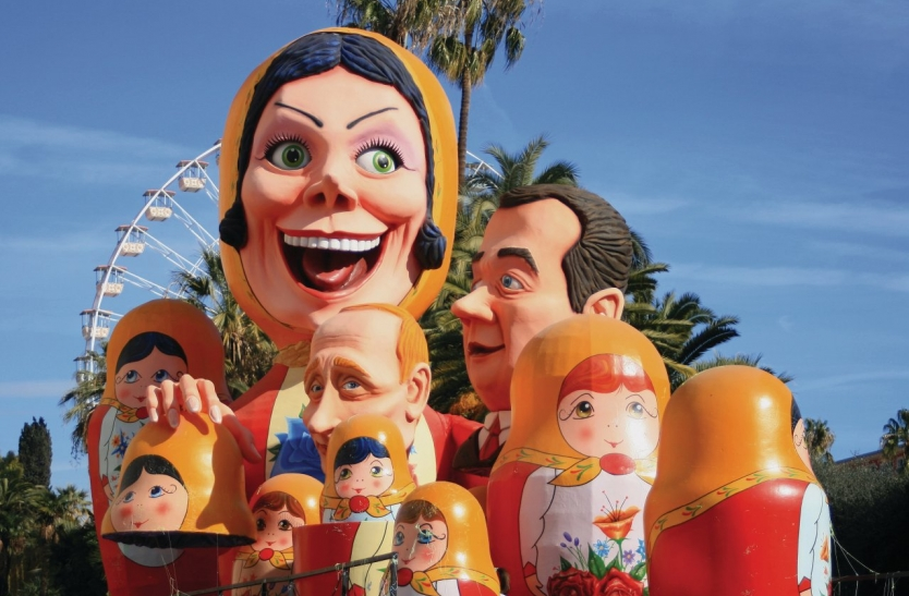 Char russe au carnaval de Nice
