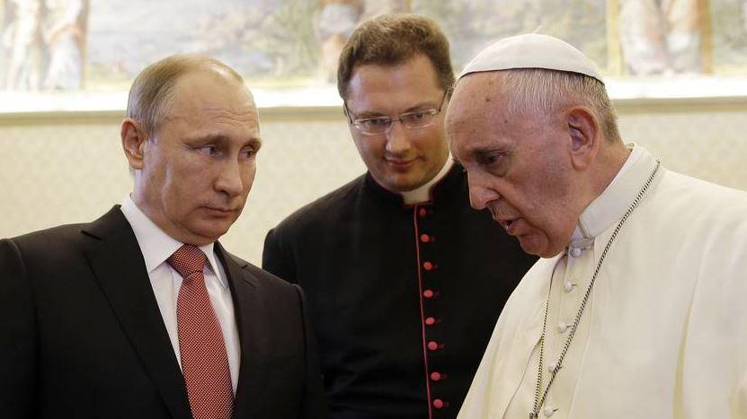 Pape François et Poutine