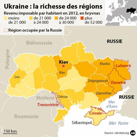 Ukraine richesse region